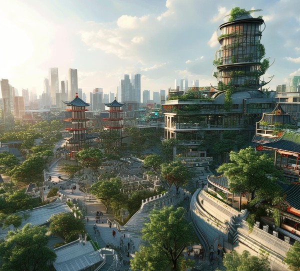 屈子文化园二期工程，活力与和谐的未来